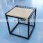 JS cheap price sofa side table iron small table