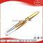 Point tip tweezers,golden tip tweezers,stainless steel tweezers
