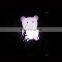 2019 Hot selling LED baby kid night light 7 colors flashing  rechargeable cute design bear shape  night lamp