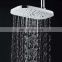 Luxury Square Brass Bathroom High Pressure Water Saving Rainfall Rain Shower Head