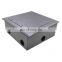 Stainless Steel Vga Rj45 Universal Power Stage Floor Socket Boxes
