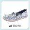girls fashion strap printed canvas shoes