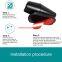 Plastic Warning Animal Protection Device Deer Repellent Flute Whistle for Car Trunk Motorcycle Vehicle