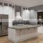 Modern Smart Kitchen Furniture Black Matt White Lacquer Melamine Kitchen Cabinets With Sinks