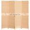 4 panel Tall-Extra Wide Bamboo Room Divider 4 Panel Folding Privacy Screen Wall Divider Room Partitions