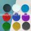High Quality Anti Slip Soft PVC Logo Round Eco Friendly Tea Black Smart Cup Coaster