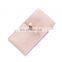 PandaSew 6*6 cm Pink Comfortable Feeling logo Custom Microfiber Envelop Jewelry Packaging Pouch