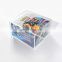 Custom Clear Acrylic Toy Booster Box Pokemon Cards Box Display Case Magnet Box