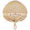Straw palm leaf hand fans/bamboo hand fan wholesale