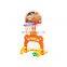 Home and Kindergarten Plastic cute baby basketball hoop Cartoon cute adjustable basketball hoop