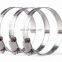 American Style Stainless Steel Ear Worm Drive Hose Clamp Pipe Width Cross Screw
