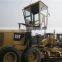 CAT 12H motor grader loading, Caterpillar  rcm loader atmosphere acens loader