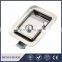 MS858A Silver Mirror-polished 304 Stainless Steel or Steel Special Vehicle/Truck Toolbox Panel Paddle Locks
