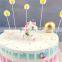 Hot Sale Rainbow Unicorn Baking Cake Accessories for Cake Decoration Birthday Party Children's Toy Cake Decorations Supplies