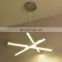 HUAYI Wholesale  Decorative hanging pendant light American Style Acrylic Metal chandelier modern ceiling led pendant lamps