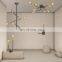 HUAYI New Design Modern Decoration Gold Iron Indoor Home Hotel Bedroom Wall Mounted Wall Light