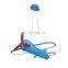 Modern Blue Aircraft Shape Decorative Kids Chandelier Hanging Light Lamp For Bedroom Child Pendant Light