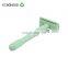 Private Label Classical Metal De Saftey razer  Brass Reusable Long Handle Double Edge Shaving  Safety Razor For Men