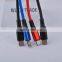 Wholesale 4 in 1 USB Type C Cable Nylon Braid Multiple Micro Type-c USB Charging Data Cable for Iphone