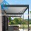4x3 Terrace Roof Rainproof Backyard Automatic Sun Shade Louver Slat Pergola Aluminum Outdoor Aluminum Pergola