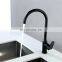 Kitchen faucet mixer stainless steel matte black kitchen faucet mixer