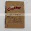 Spiral 96sheets Recycled Paper Customized School Notebook