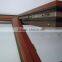AS2047 Standard windows with wooden color and double glazed windows for Air Tightness Aluminum Windows