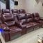 High-end private home theater sofa audio room electric sofa theater multi-functional leather electric sofa