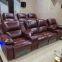 High-end private home theater sofa audio room electric sofa theater multi-functional leather electric sofa