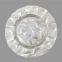 Factory Wholesale Bulk Wedding Event Party Dinnerware Gold Glass Charger Plate