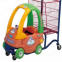 rotomolded PE Mall stroller or children car rotomolding