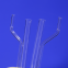 BET Chemisorption Test Clear Quartz Glass U Shape Sample Tube for Quantachrome Replacement