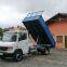 Mini Telescopic Hydraulic Cylinder Micro Ram Short Stroke 2000mm Small Flat Jack for 6 to 12 Ton Dump Tipper Trailer