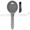Transponder key shell Y164 Y160 no chip/46 Crypto/4D64 chip for Chrysler 300 300C Aspen (with chip holder)