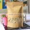 high quality design cookie packaging brown paper bag with window