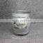 glass cup with lid candles