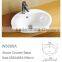 Chinese washroom white ceramic under counter basin W5000