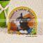 cartoon logo design coated paper printed 3d fridge magnet with paper