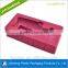 2015 Hot sale PVC/PS Plastic Flocking Tray For Wine packaging