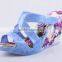 wedge high heels roman sandals flower pvc shoes ladies plastic jelly shoes melissa