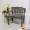 A Drawer White Antique Curved Wood Chairs