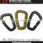 hanging hooks for bags /plastic carabiner hooks for hiking/plastic spring snap hooks