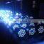36x3W tri-color 3in1 LED par 64 RGB LED Projector Ultra bright 120W Red Green Blue 7ch Dmx512 LED Stage DJ Par lighting