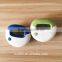 Manufacturer Portable Healthy Walking Fitness Step Counter Pedometer with Heart Shape