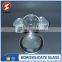 explosion proof crystal clear glass printed lamp shade