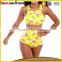 Ladies lycra swimsuit fancy printing sexy black women plus size swim suit                        
                                                                                Supplier's Choice