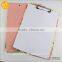 Wholesale A4 drawing board clip for file holder paper clip board