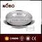 Eco-friendly stainless steel unique shape dinner plate