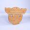 bamboo oval choping board with handle