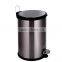 Round Stainless Steel Garbage Bin for Sale